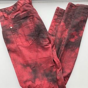 [Free Add-On] Faded Tie-Dye skinny jeans